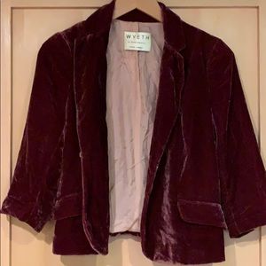 Sofia Velvet Blazer